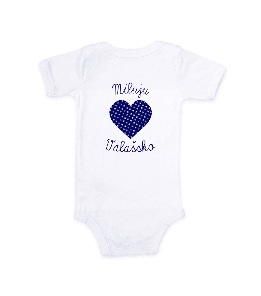 Dětské body Miluju Valašsko