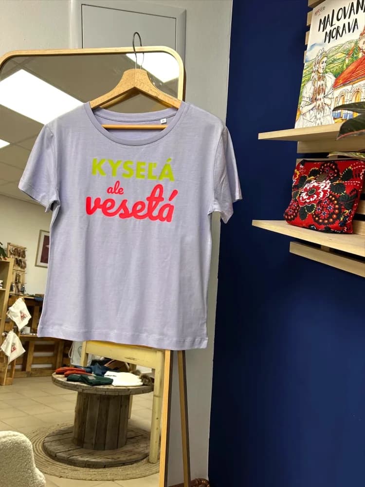 Kyseľá, ale veseľá - dámské triko – foto 2